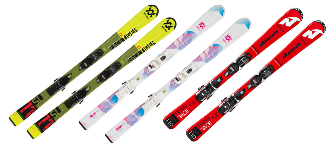 Junior and Kids Skis at Sport Kostner Rent